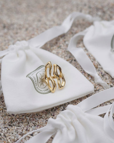 ANILLO GOLD IRREGULAR AJUSTABLE