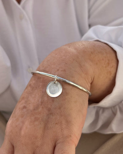 PULSERA ESCLAVA PLACA PERSONALIZADA PLATA 925