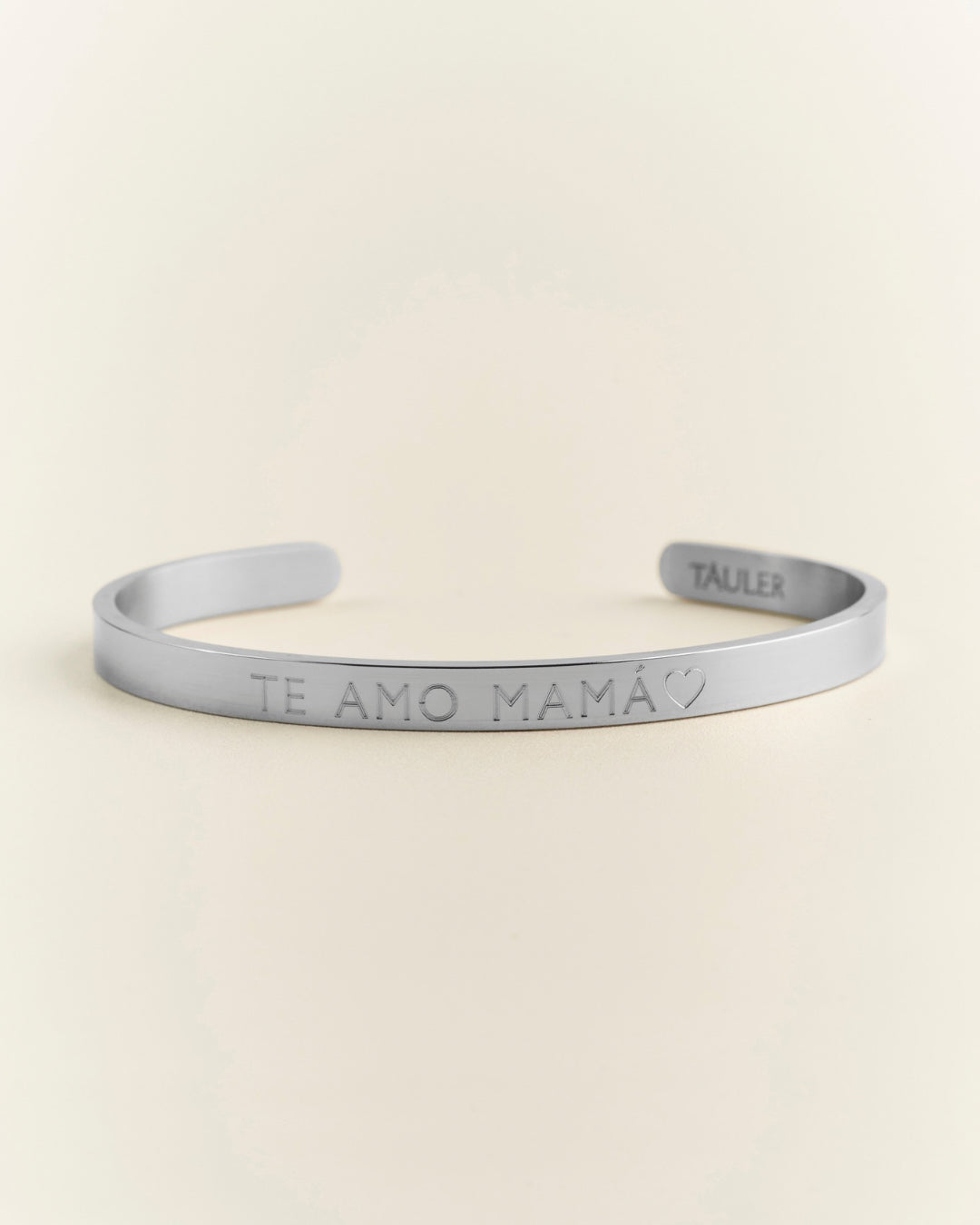 ESCLAVA PERSONALIZADA AC. INOXIDABLE PLATEADA 5MM