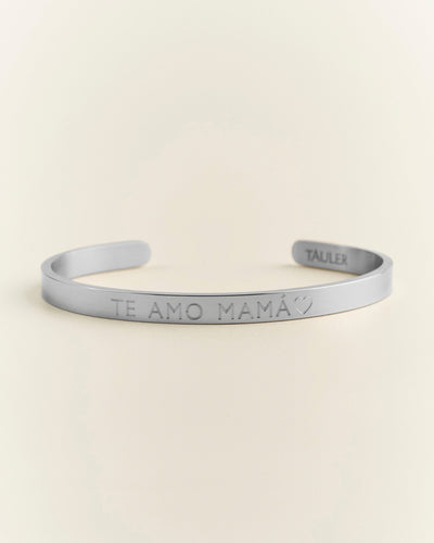 ESCLAVA PERSONALIZADA AC. INOXIDABLE PLATEADA 5MM