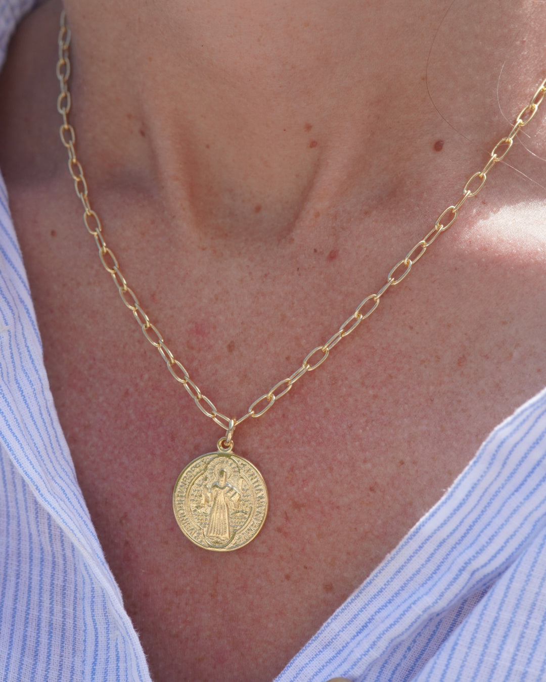 COLLAR GOLD SAN BENITO