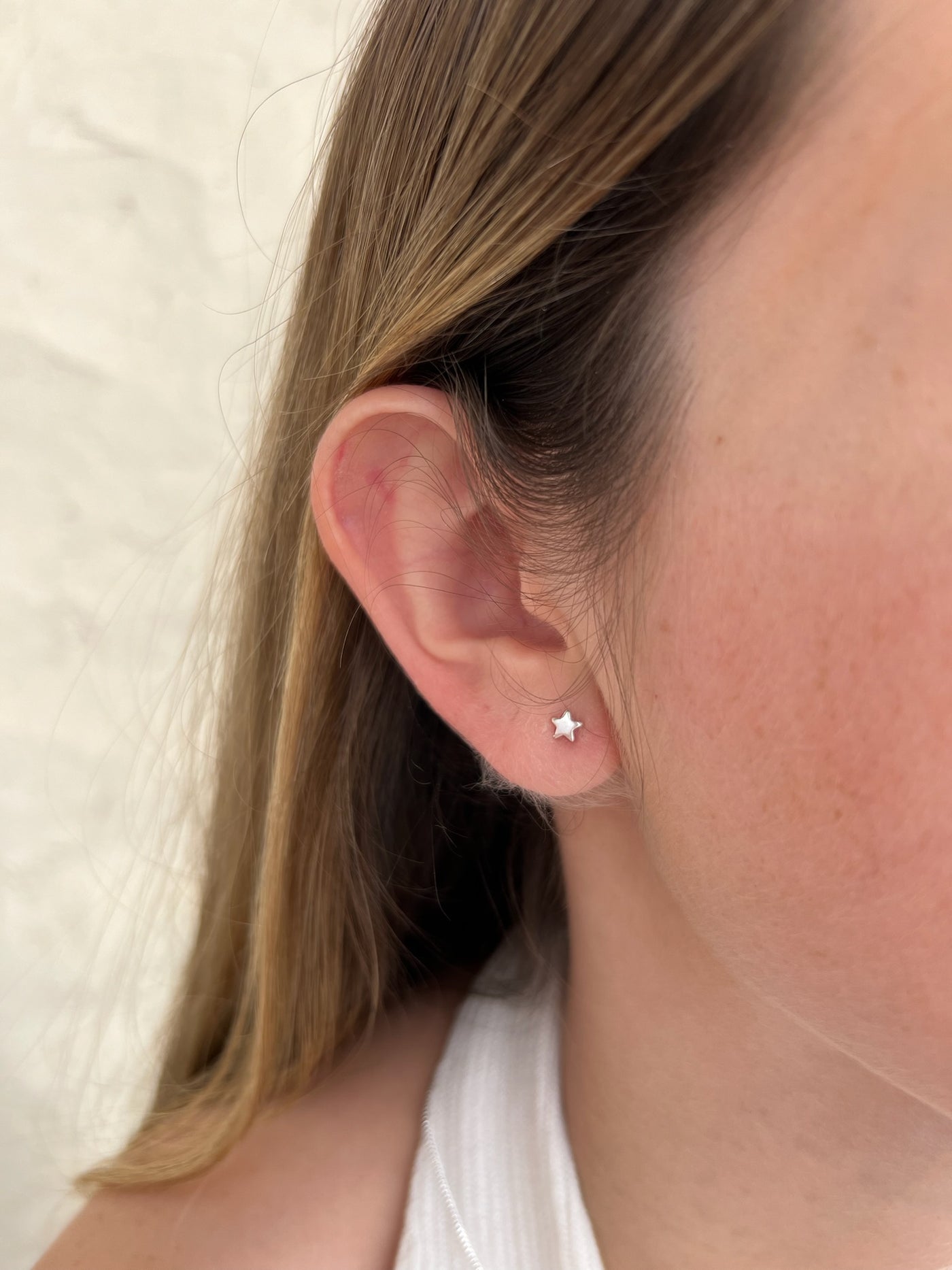 AROS MINI ESTRELLA 6MM PLATA 925