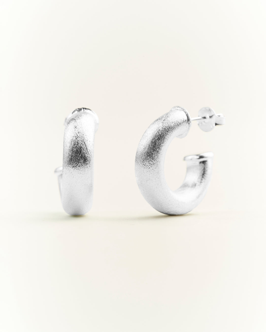 Aros silver argolla lijada 25mm