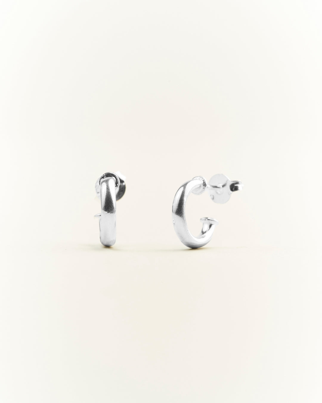 Aros silver argolla mini 10mm