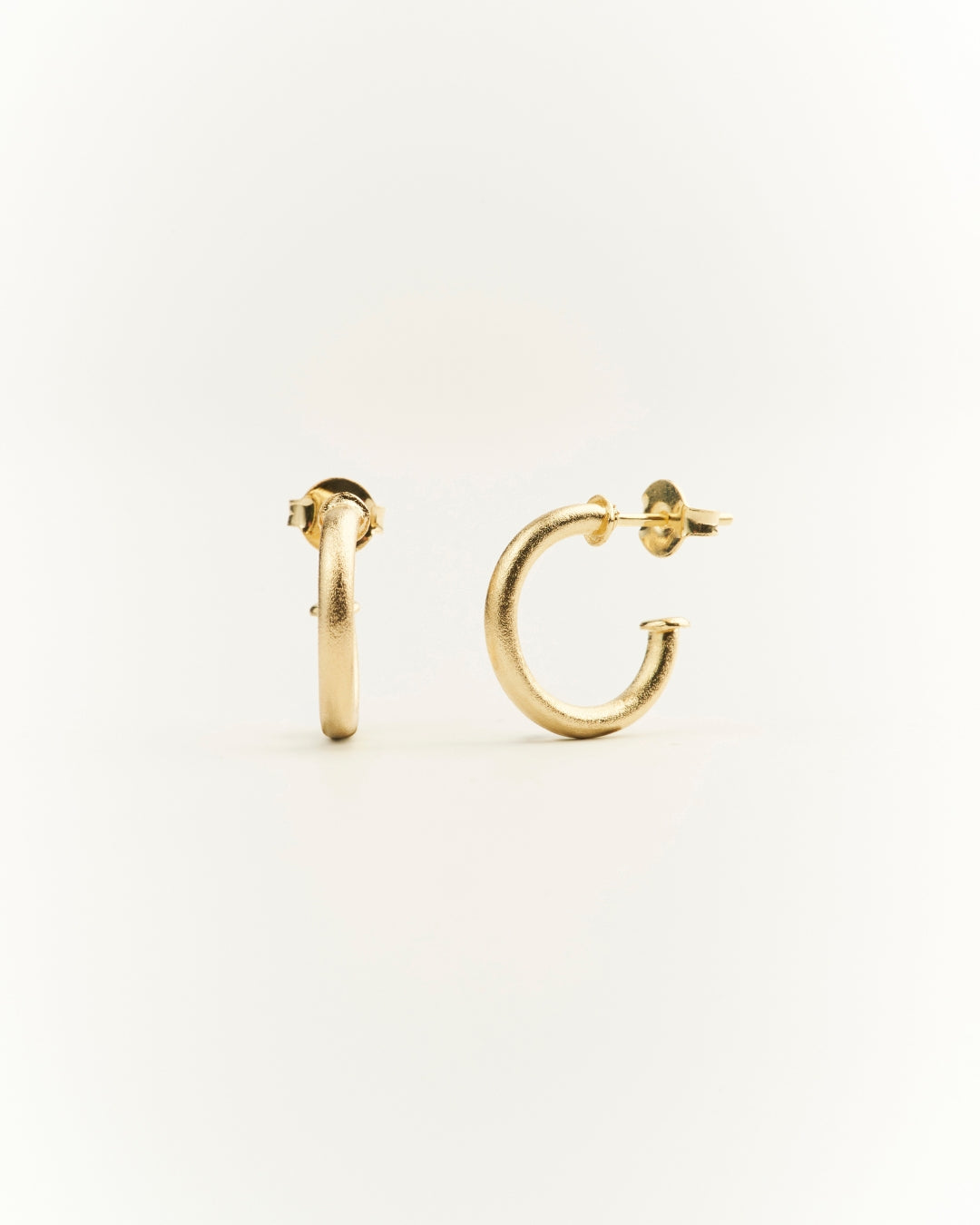 Aros gold argolla lijada 14mm