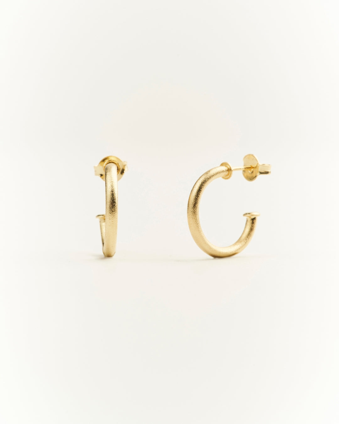 Aros gold argolla lijada 16mm