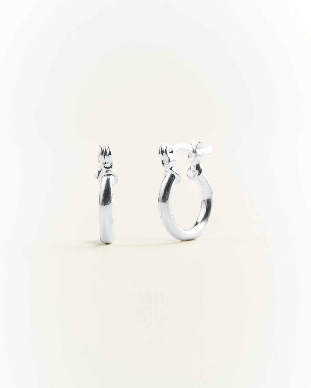 Aros silver argolla cerrada 12mm