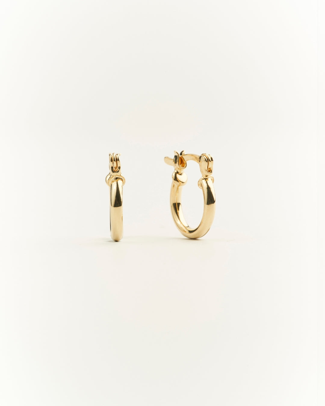 Aros gold argolla 12mm