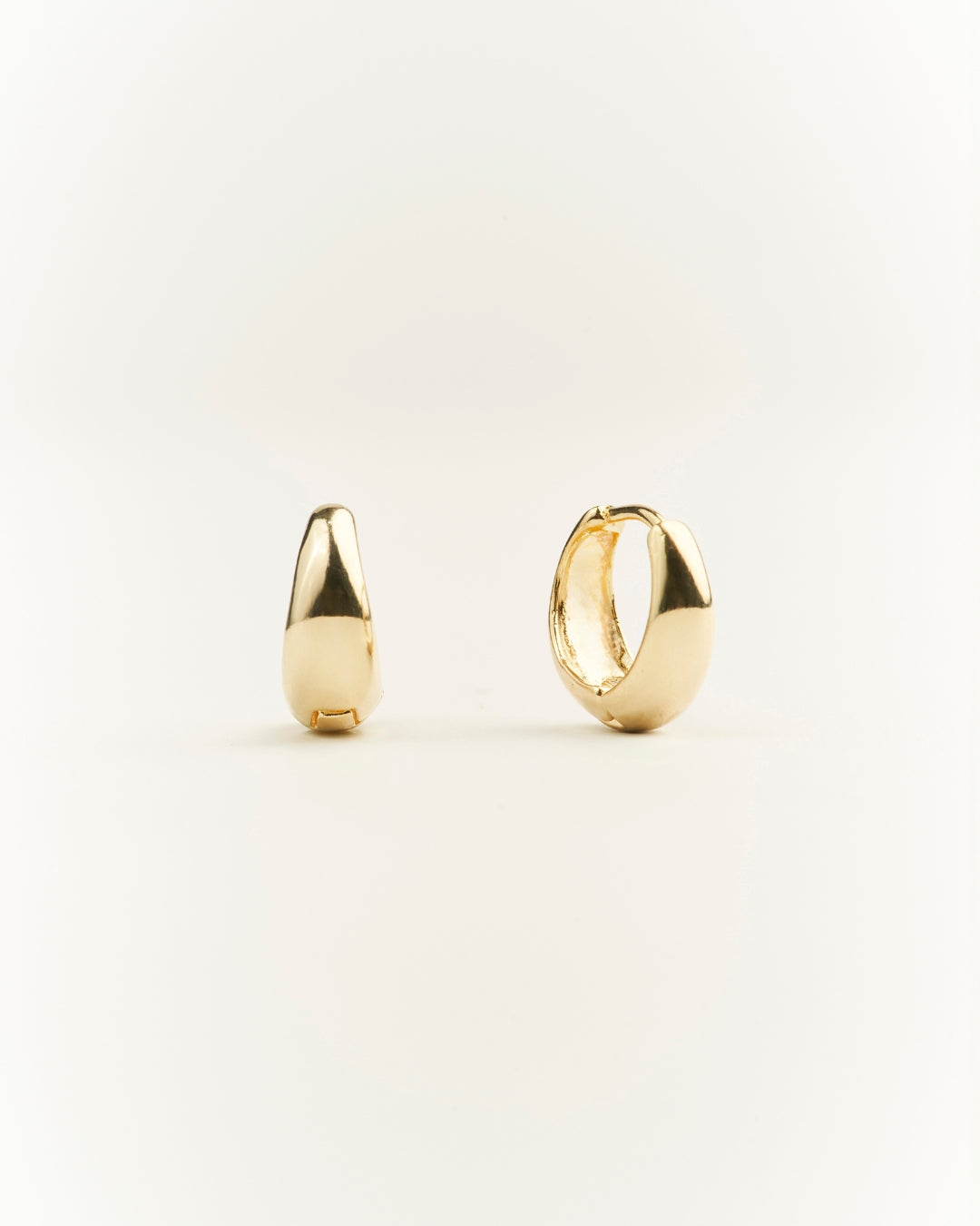 Aros gold argolla 14mm