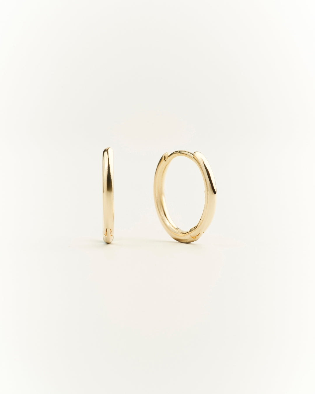Aros gold argolla 17mm