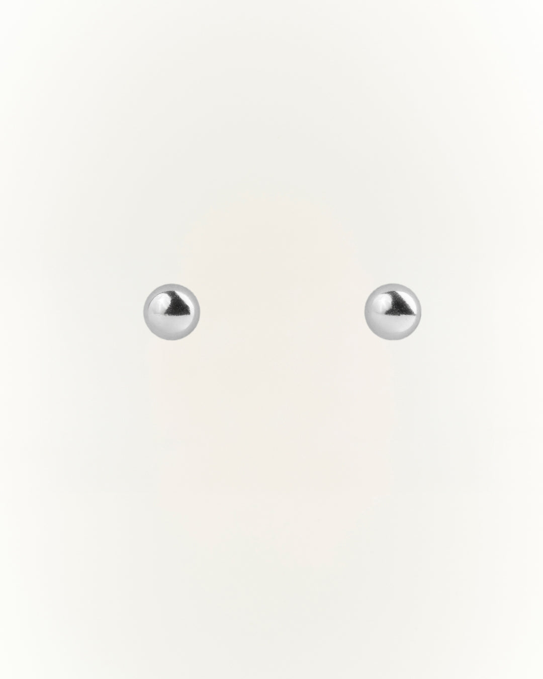 Aros silver pelotita 2mm