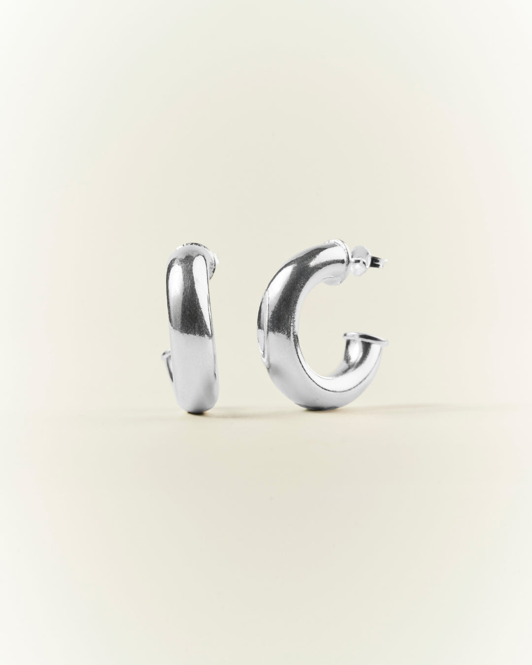 Aros Silver argolla 25MM