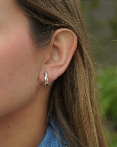 Aros silver argolla vuelta 20mm