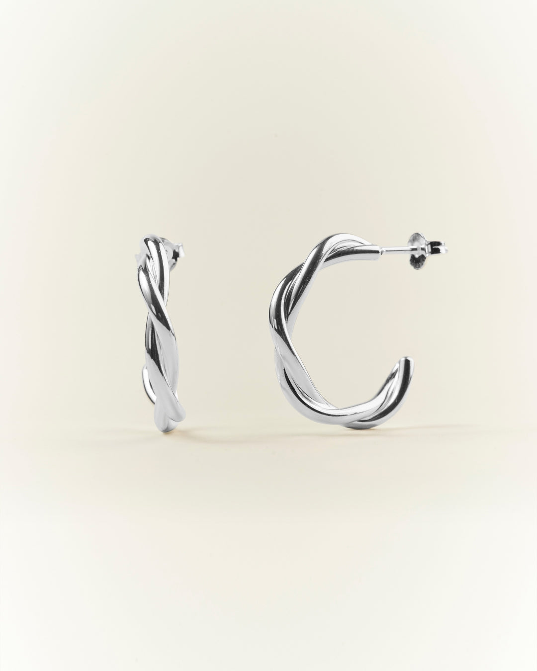 Aros silver argolla vuelta 24mm