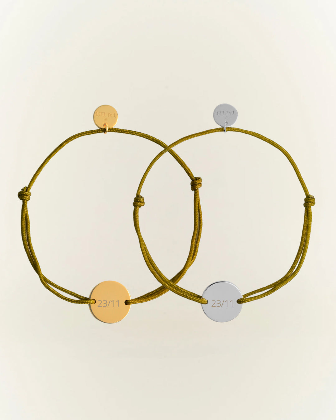 Pack Pulsera Personalizada hilo Verde