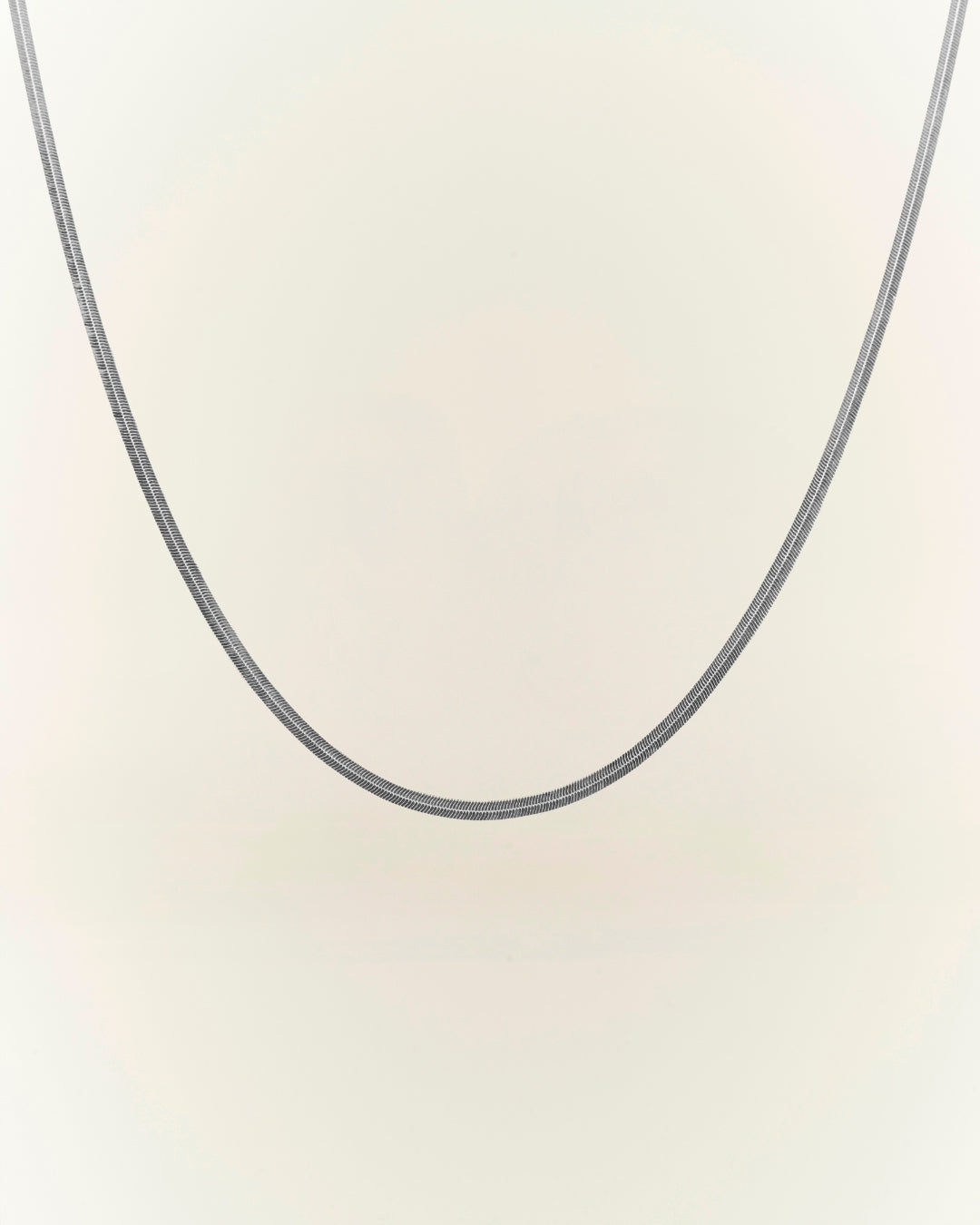 COLLAR SILVER CINTA 3MM