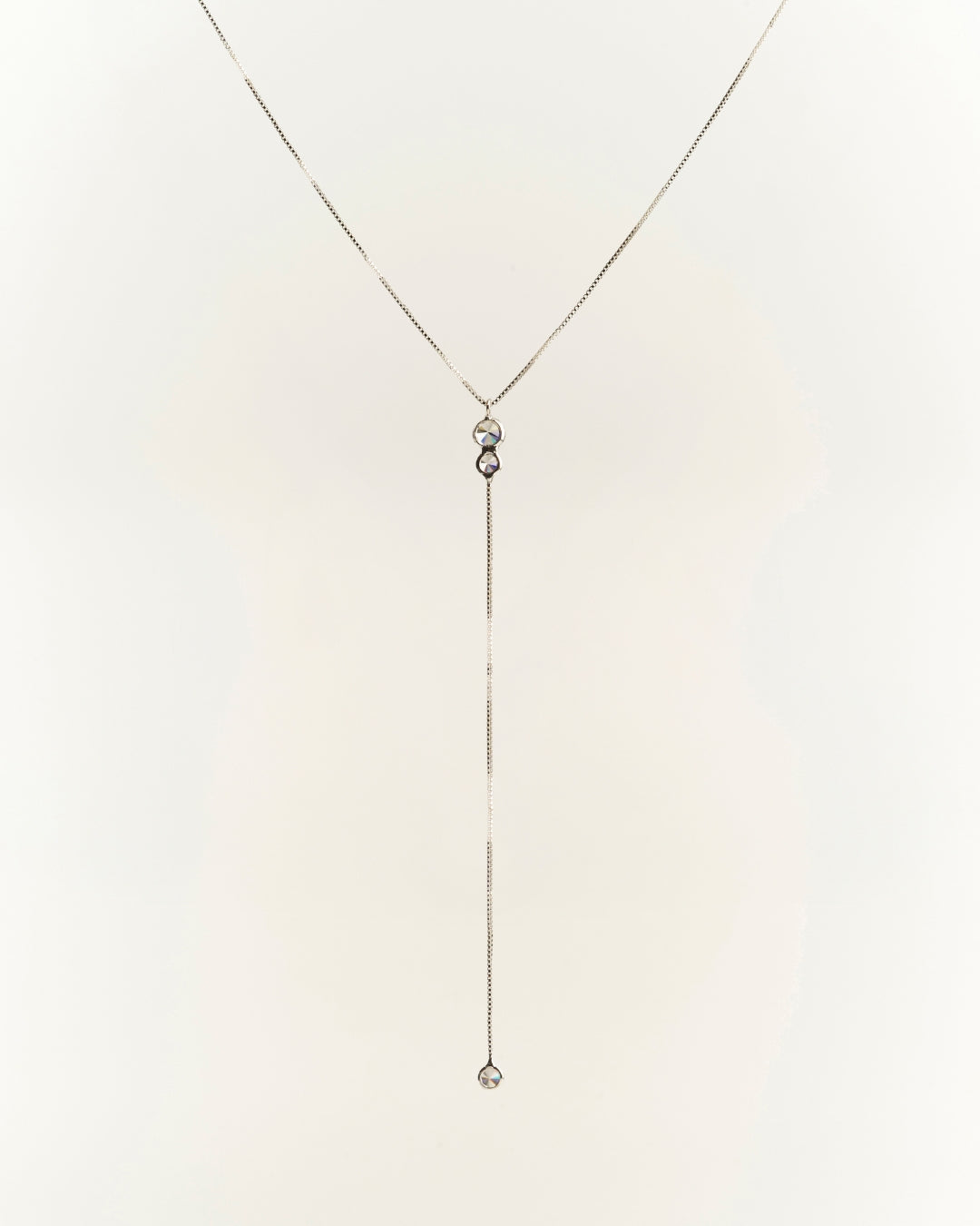 Collar Cascada Circones Silver
