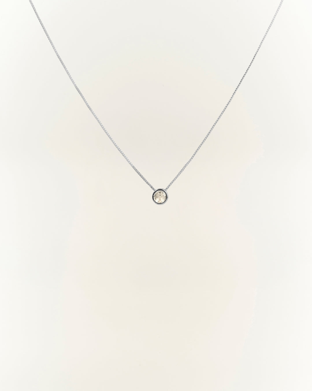 Collar Punto de Luz Silver 6mm