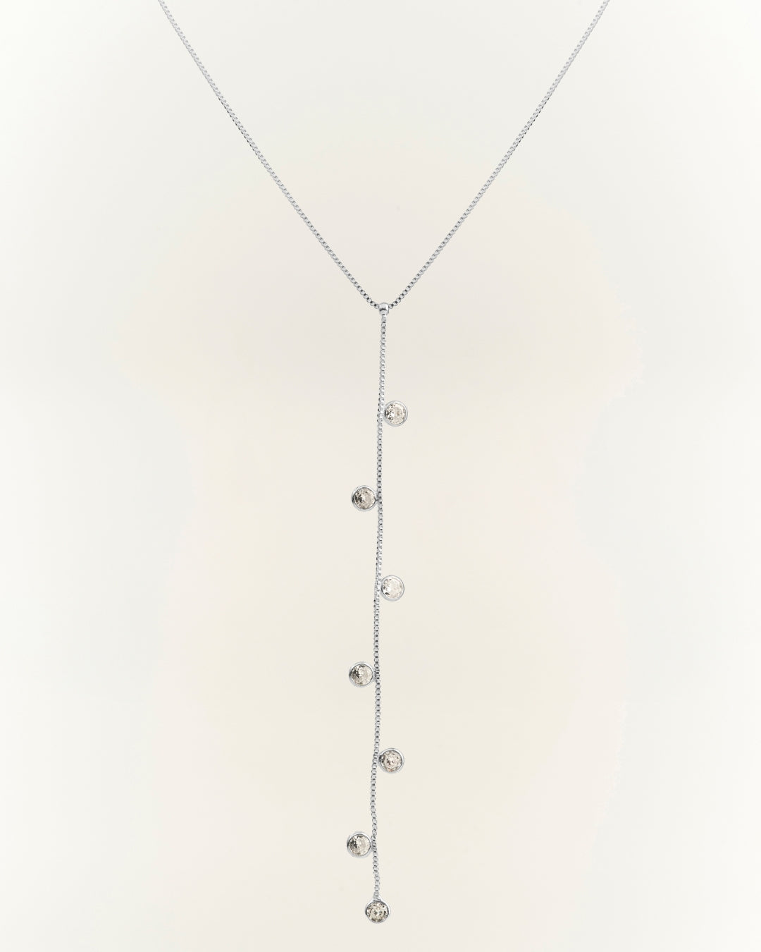 Collar Cascada Silver 7 circones