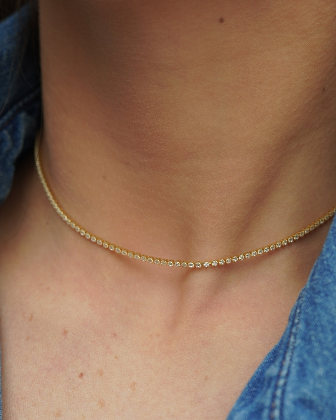 Chocker Gold Circones