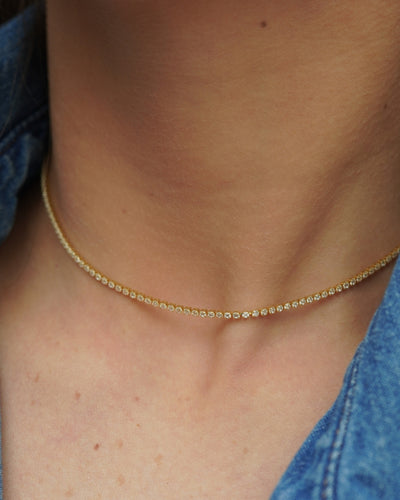 Chocker Gold Circones