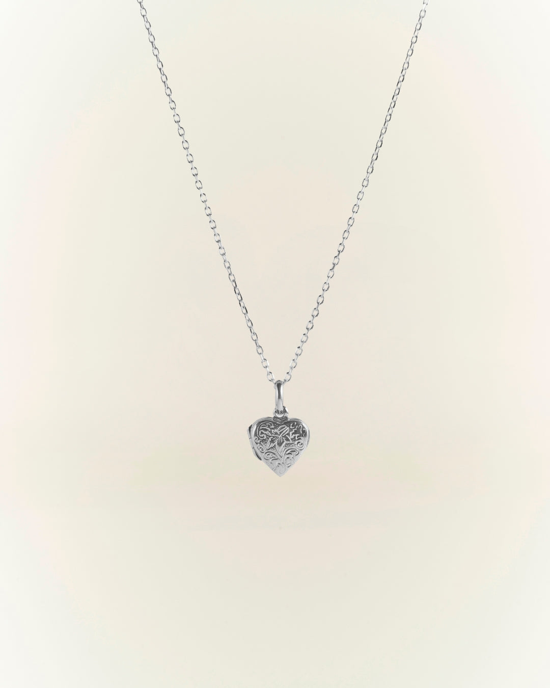 RELICARIO CORAZÓN PLATA 925