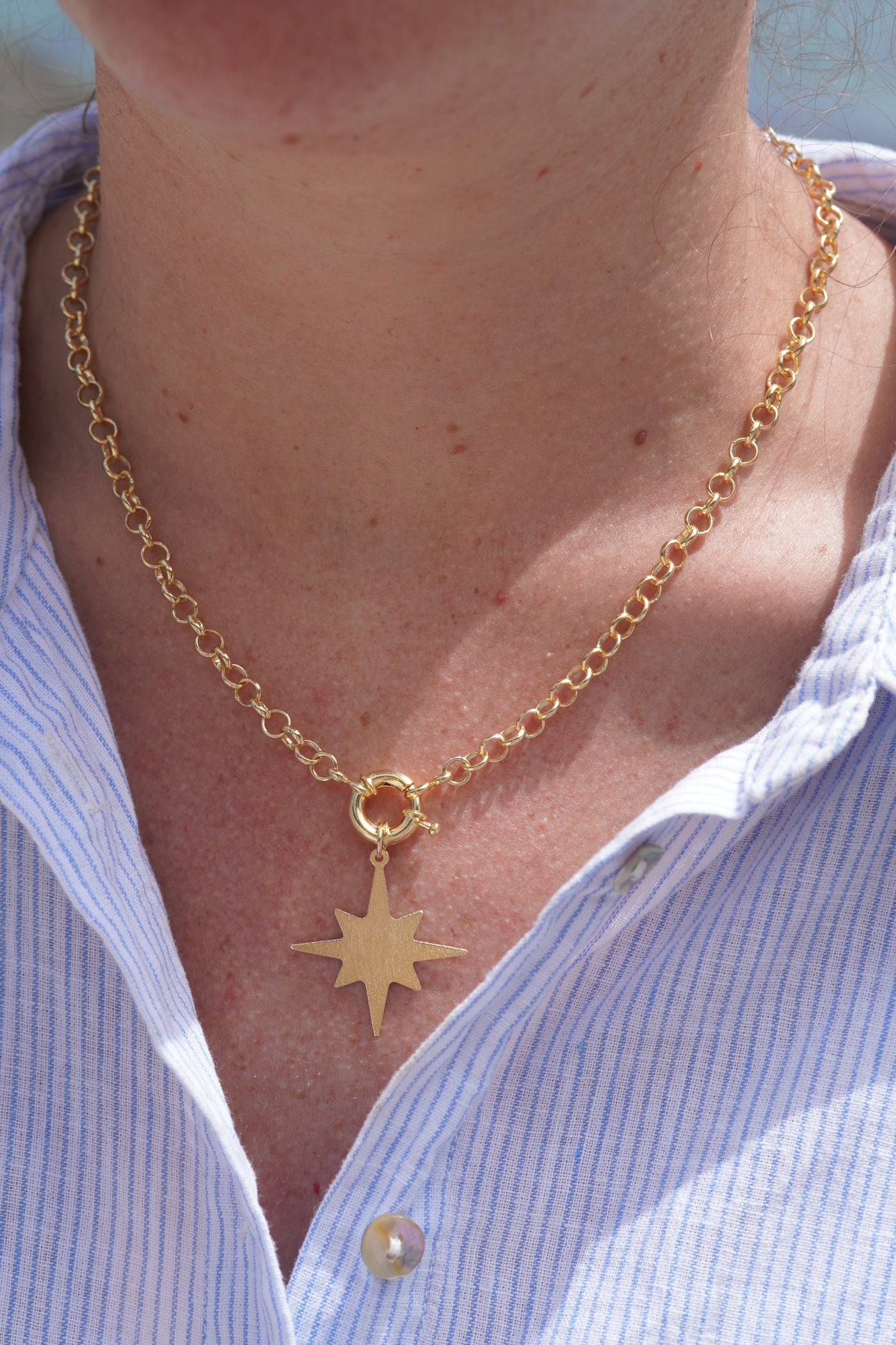 COLLAR GOLD ESTRELLA GUÍA