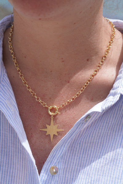 COLLAR GOLD ESTRELLA GUÍA