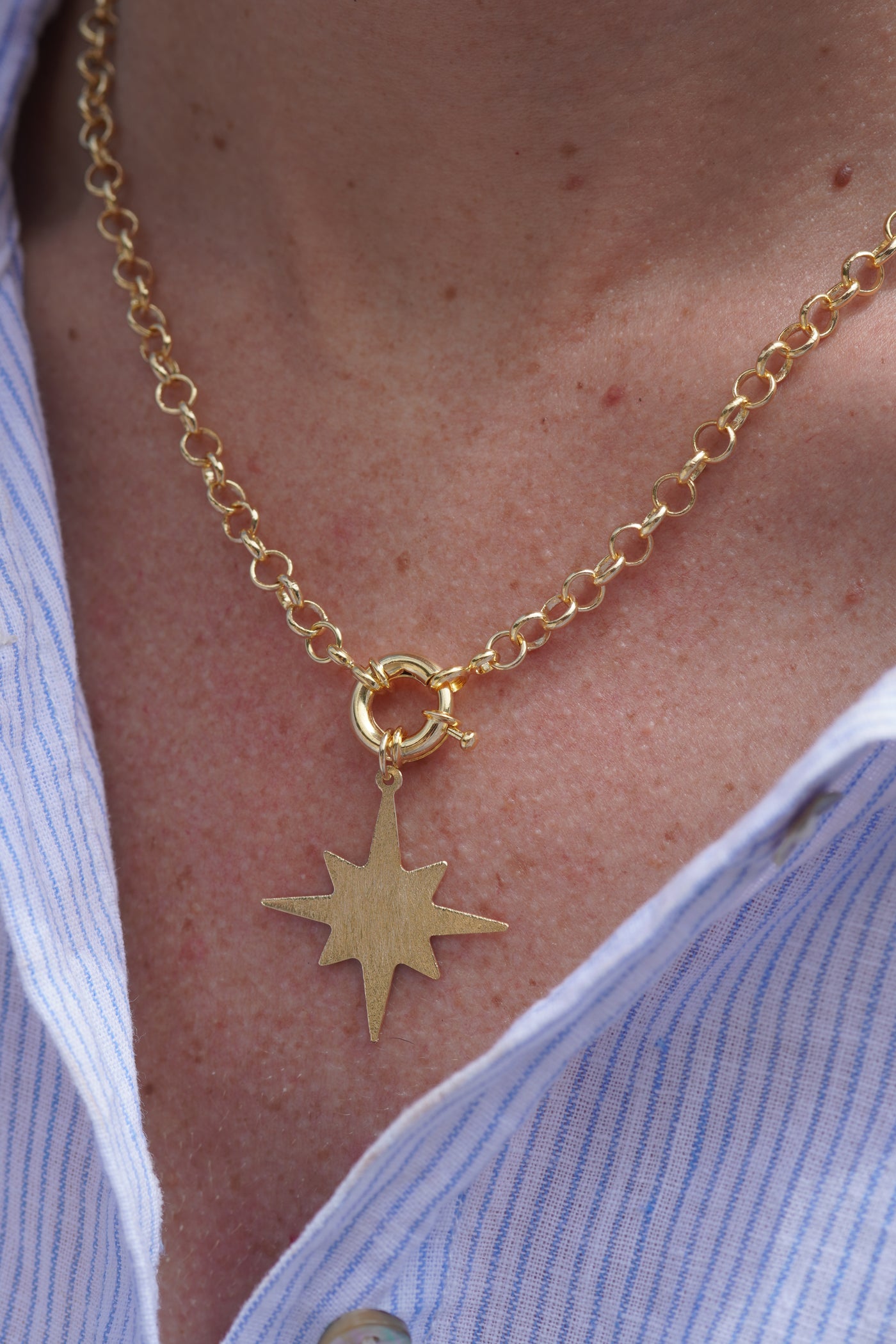 COLLAR GOLD ESTRELLA GUÍA