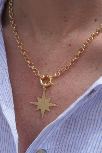 COLLAR GOLD ESTRELLA GUÍA