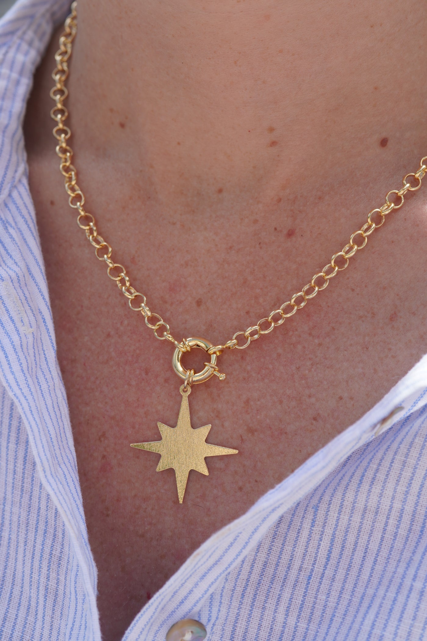 COLLAR GOLD ESTRELLA GUÍA