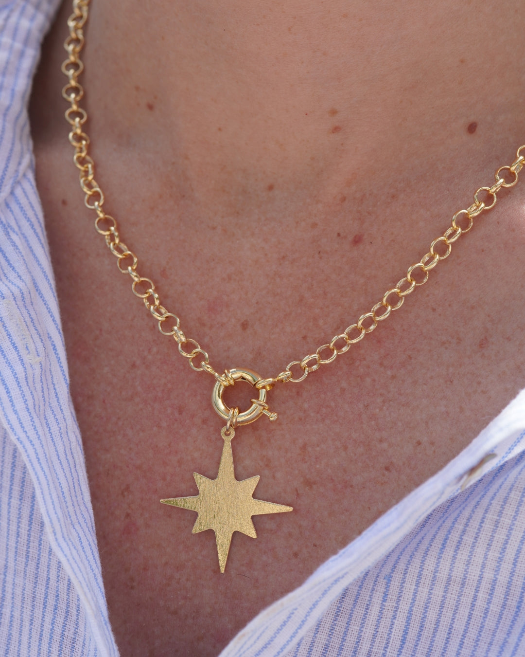 COLLAR GOLD ESTRELLA GUÍA