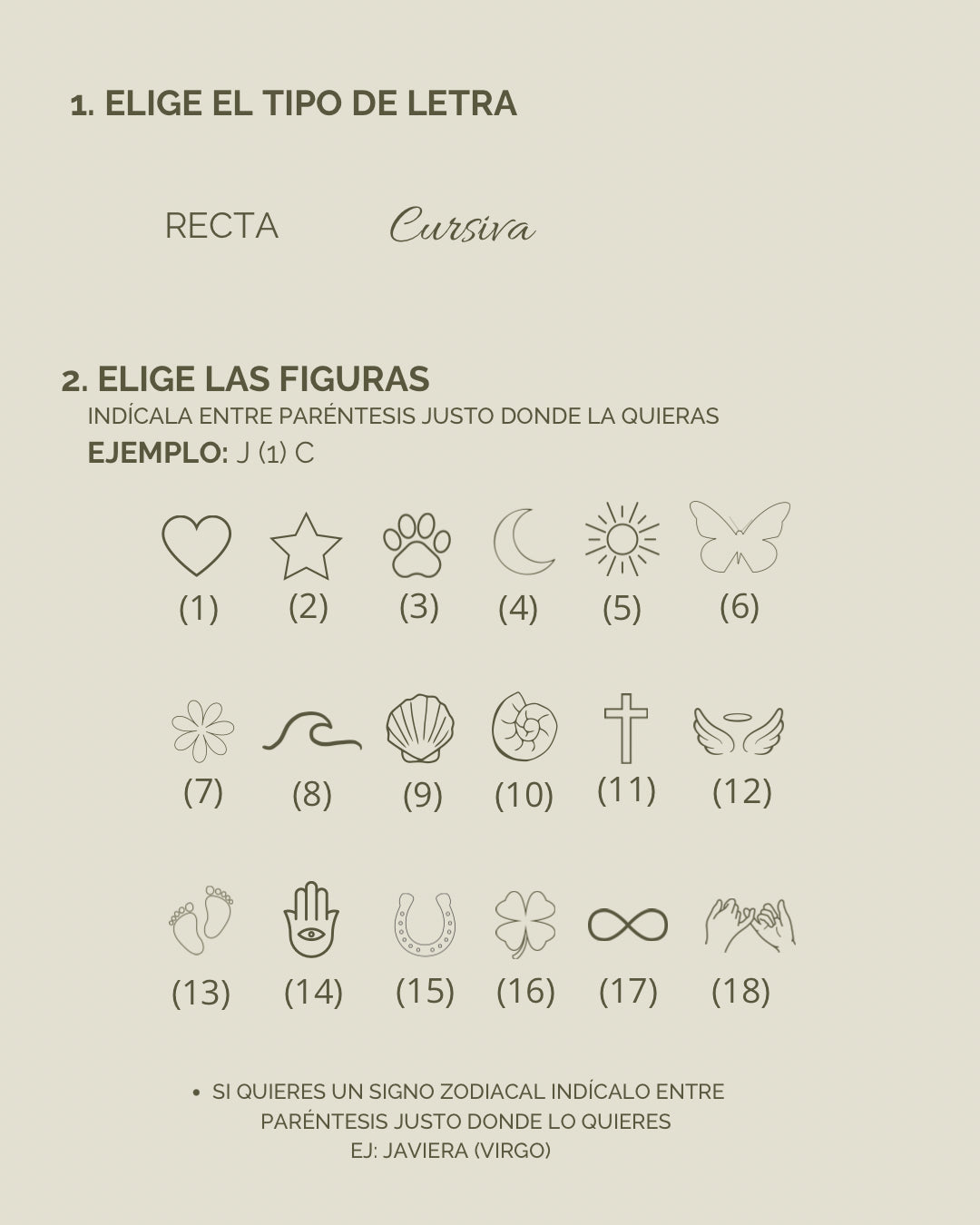 Esclava Personalizada Bronce 1CM