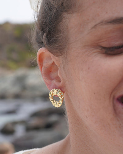 AROS GOLD DOBLE MARTILLADOS