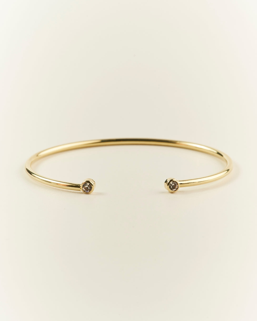 ESCLAVA GOLD DOBLE PUNTO DE LUZ
