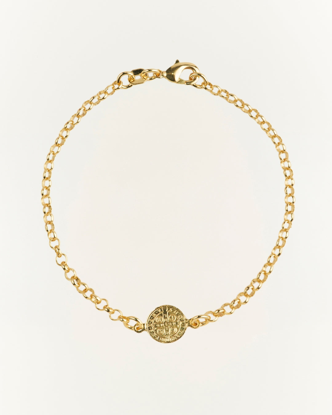 PULSERA GOLD FINA ROLO SAN BENITO