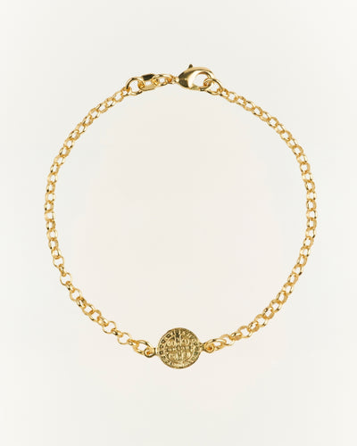 PULSERA GOLD FINA ROLO SAN BENITO