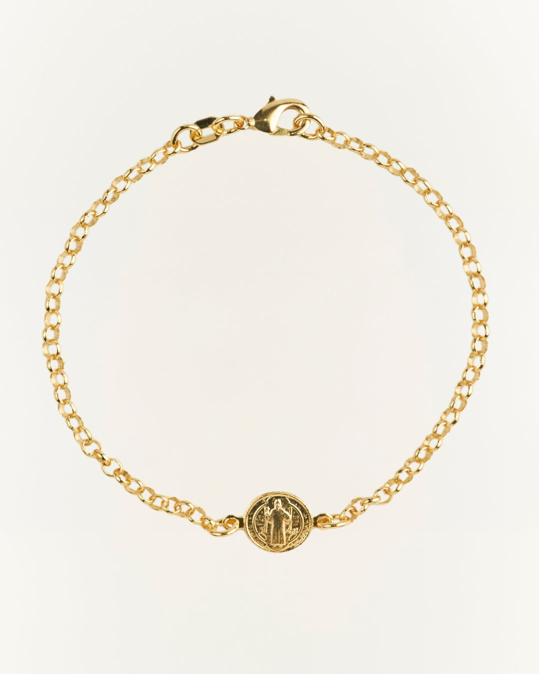 PULSERA GOLD FINA ROLO SAN BENITO