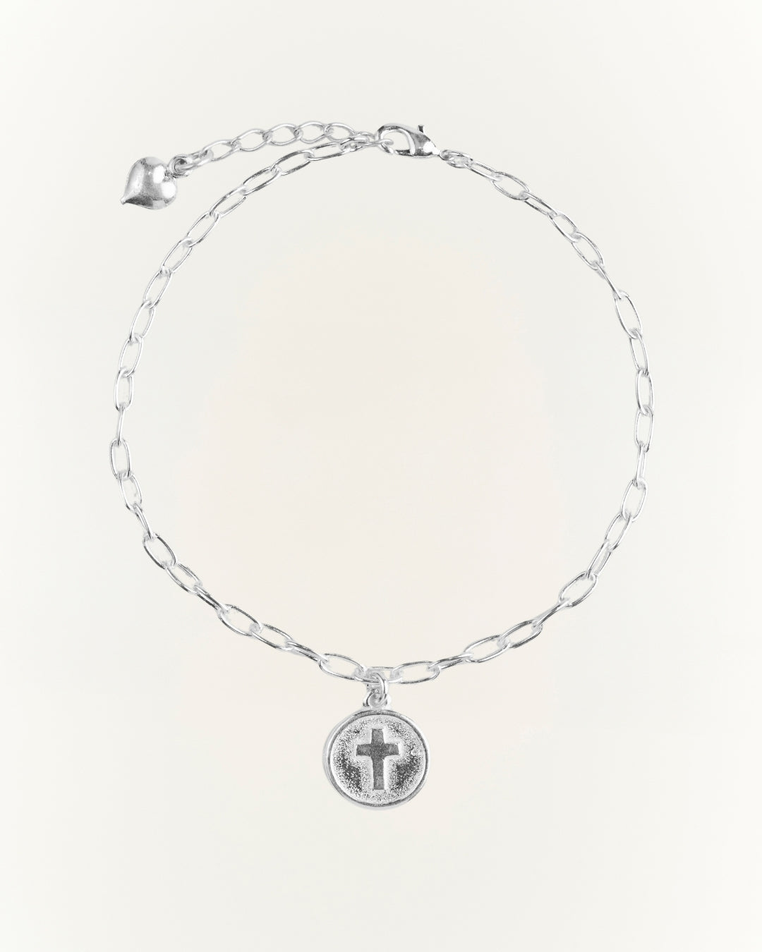 Pulsera Silver Fina Cruz
