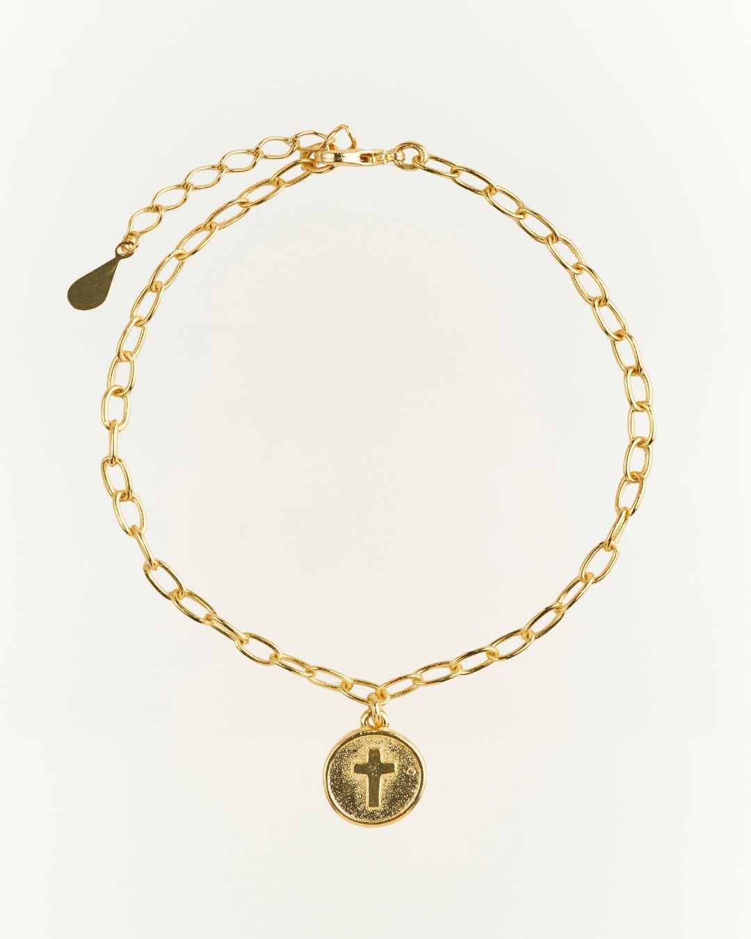 Pulsera Gold Fina Cruz