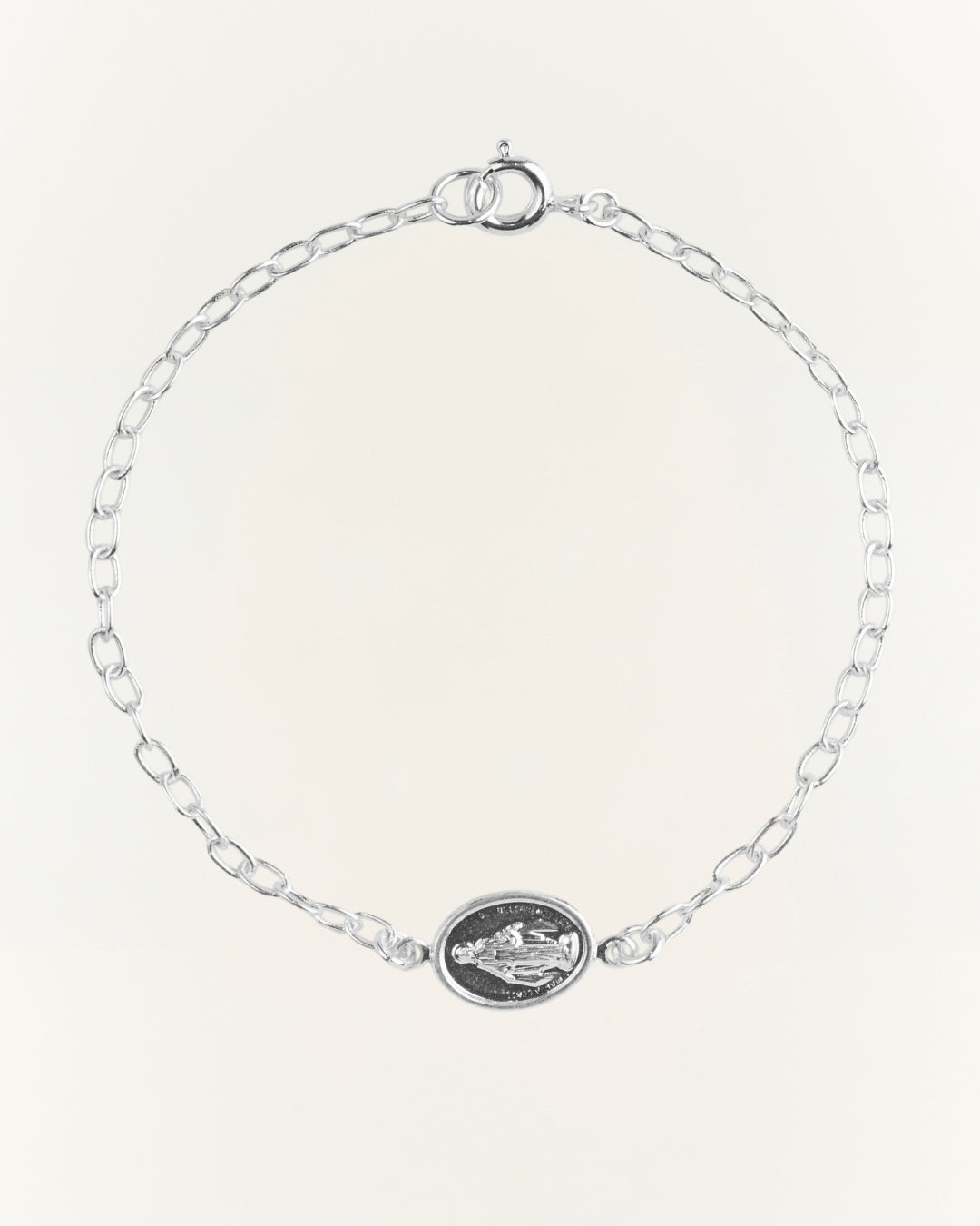 Pulsera Silver Virgen de los Milagros