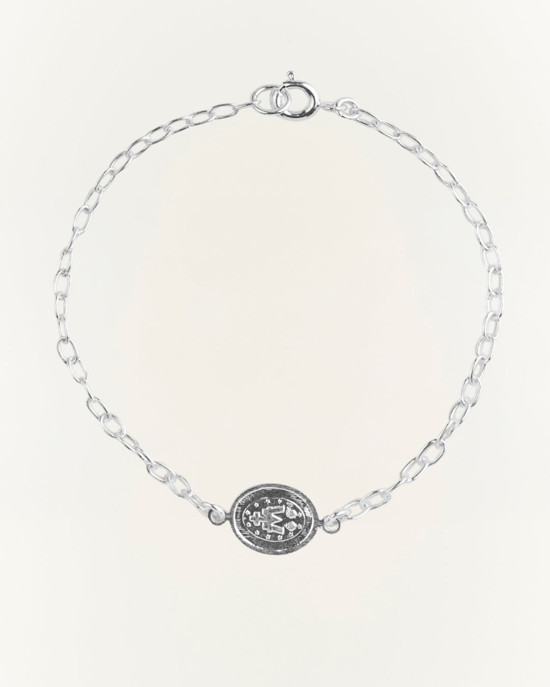 Pulsera Silver Virgen de los Milagros