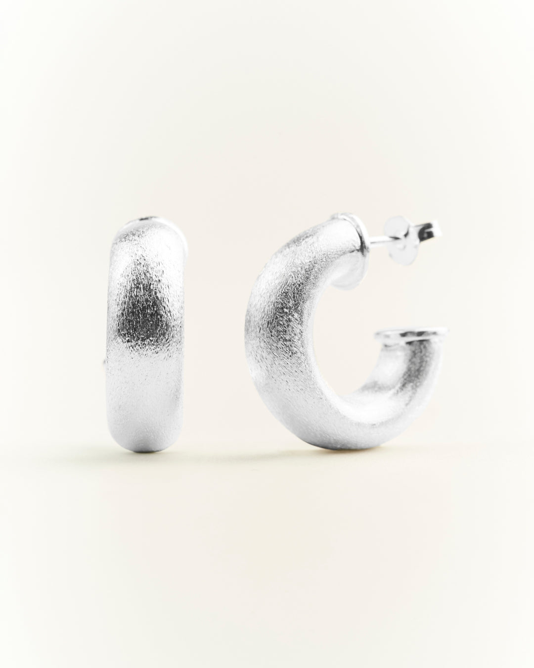 Aros silver argolla lijada 21mm