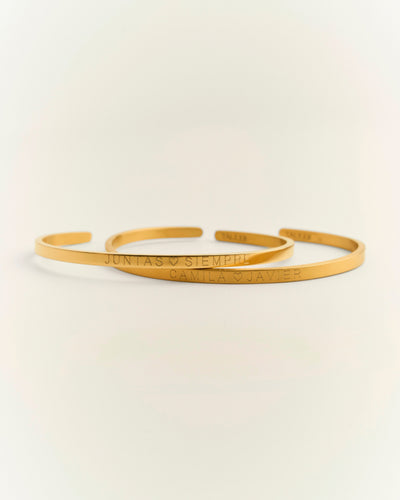 PACK ESCLAVAS PERSONALIZADAS AC. INOXIDABLE 3MM