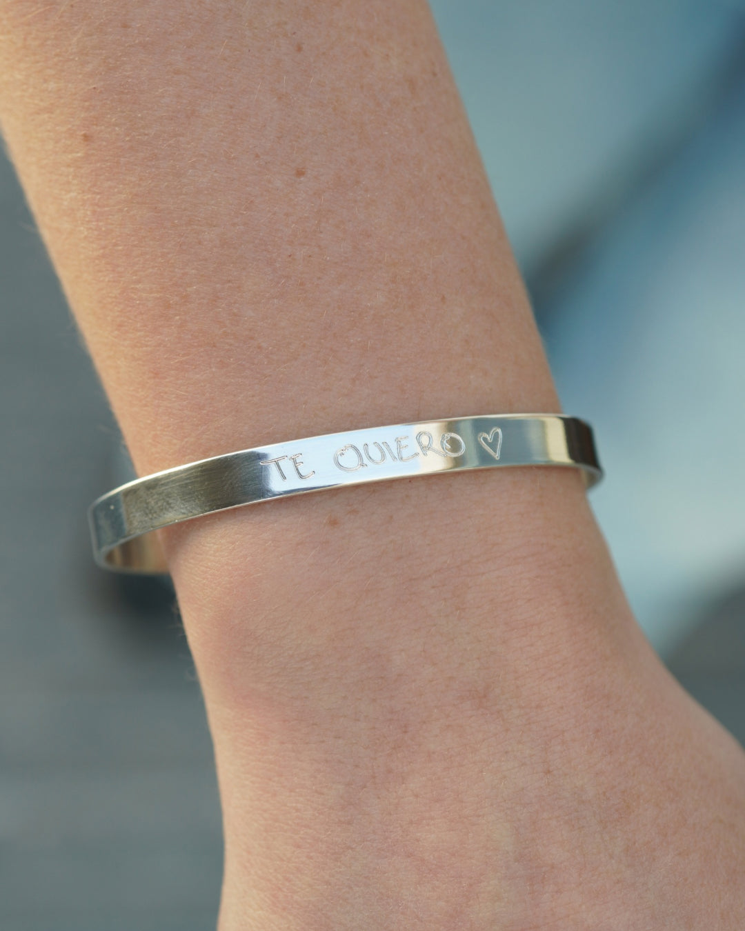 ESCLAVA PERSONALIZADA 6MM PLATA 925