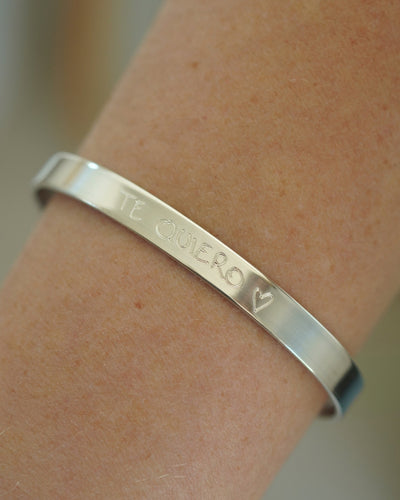 ESCLAVA PERSONALIZADA 6MM PLATA 925