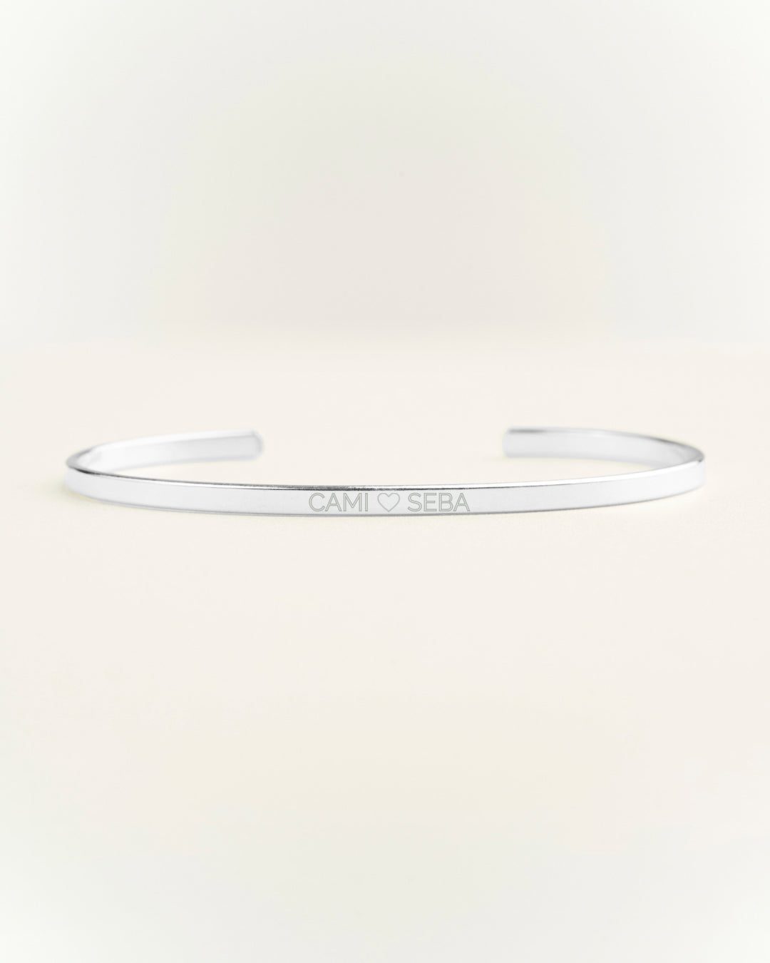 ESCLAVA PERSONALIZADA 3MM PLATA 925