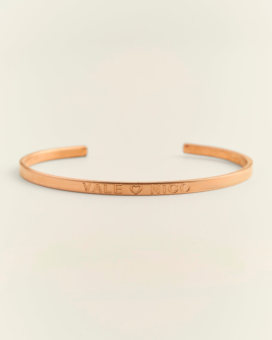 ESCLAVA PERSONALIZADA COBRE 3MM