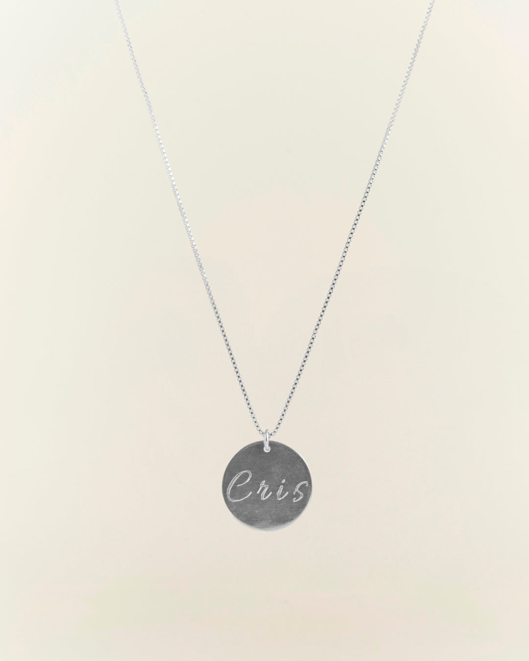 COLLAR PERSONALIZADO VENECIANA PLATA 925