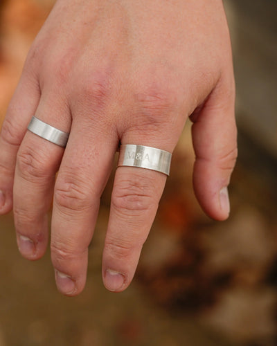 ANILLO PERSONALIZADO GRUESO PLATA 925